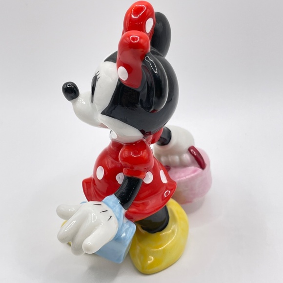 Disney Vintage Minnie Mouse Porcelain Figurine Collectible - Picture 4 of 12